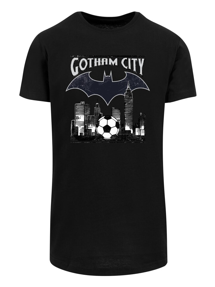 Футболка F4NT4STIC DC Comics Batman Football Gotham City, черный 
Футболка F4NT4STIC DC Comics Batman Football Gotham City, черный