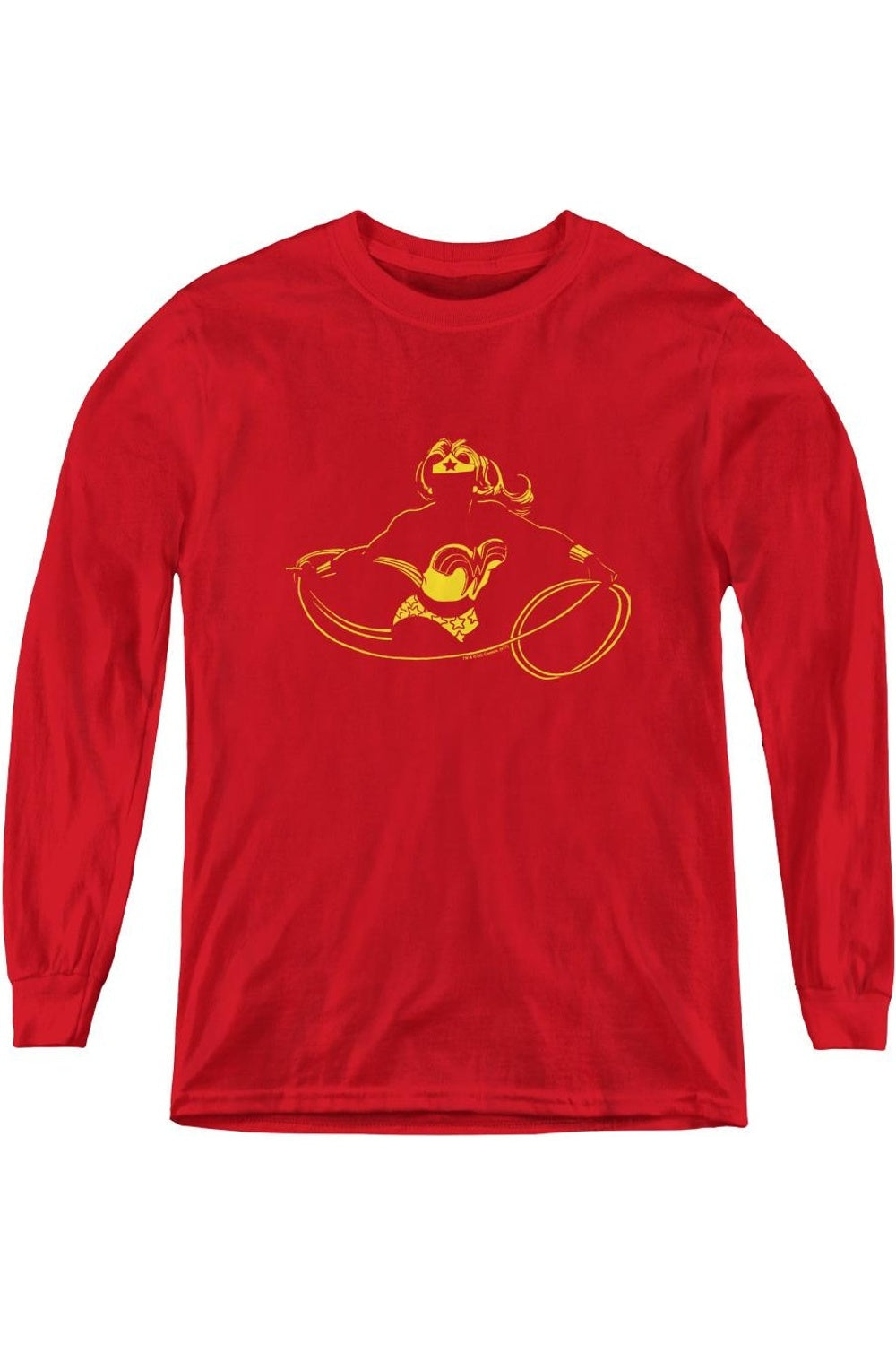 Футболка с длинным рукавом DC Comics Wonder Woman для подростков Gildan, красный
Футболка с длинным рукавом DC Comics Wonder Woman для подростков Gildan, красный