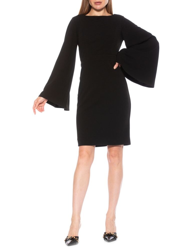 Платье-футляр Bahari с рукавами-колокольчиками Alexia Admor, черный
Платье-футляр Bahari с рукавами-колокольчиками Alexia Admor, черный