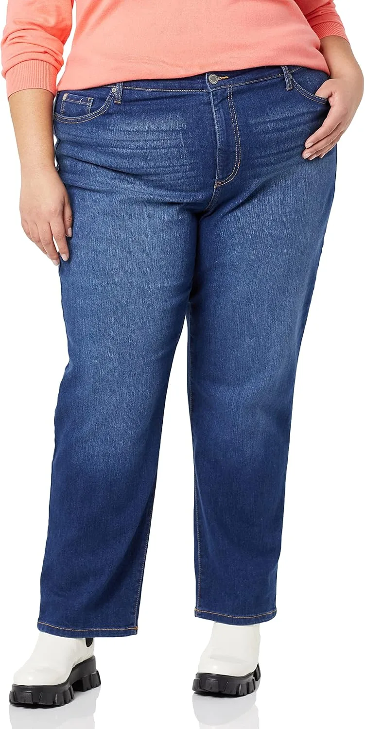 Bandolino Women's Mandie Signature Fit High Rise Straight Leg Jean Plus Size
Bandolino Women's Mandie Signature Fit High Rise Straight Leg Jean Plus Size
