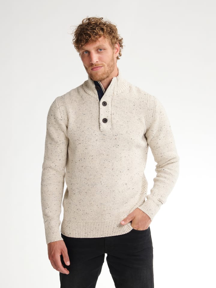 Белый свитер с пестрым рисунком Буффало Petrol Industries
Белый свитер с пестрым рисунком Буффало Petrol Industries