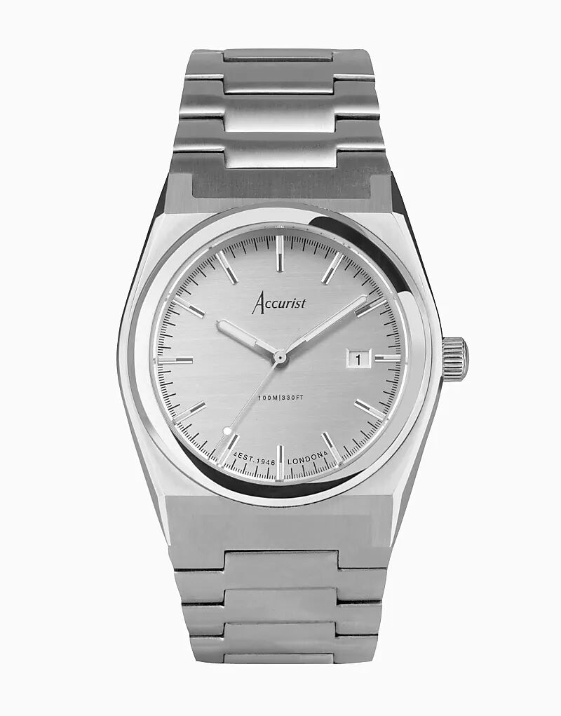 Оригинальные мужские часы в серебряном корпусе Accurist
Оригинальные мужские часы в серебряном корпусе Accurist