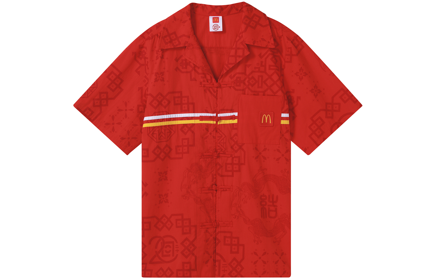 CLOT Рубашка McDonald's унисекс красная
CLOT Рубашка McDonald's унисекс красная