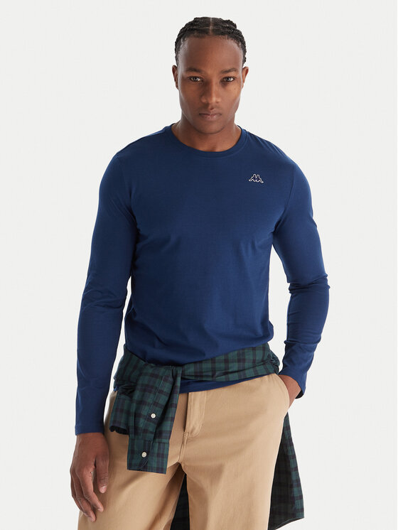 Лонгслив slim fit 631189W Robe Di Kappa, синий
Лонгслив slim fit 631189W Robe Di Kappa, синий