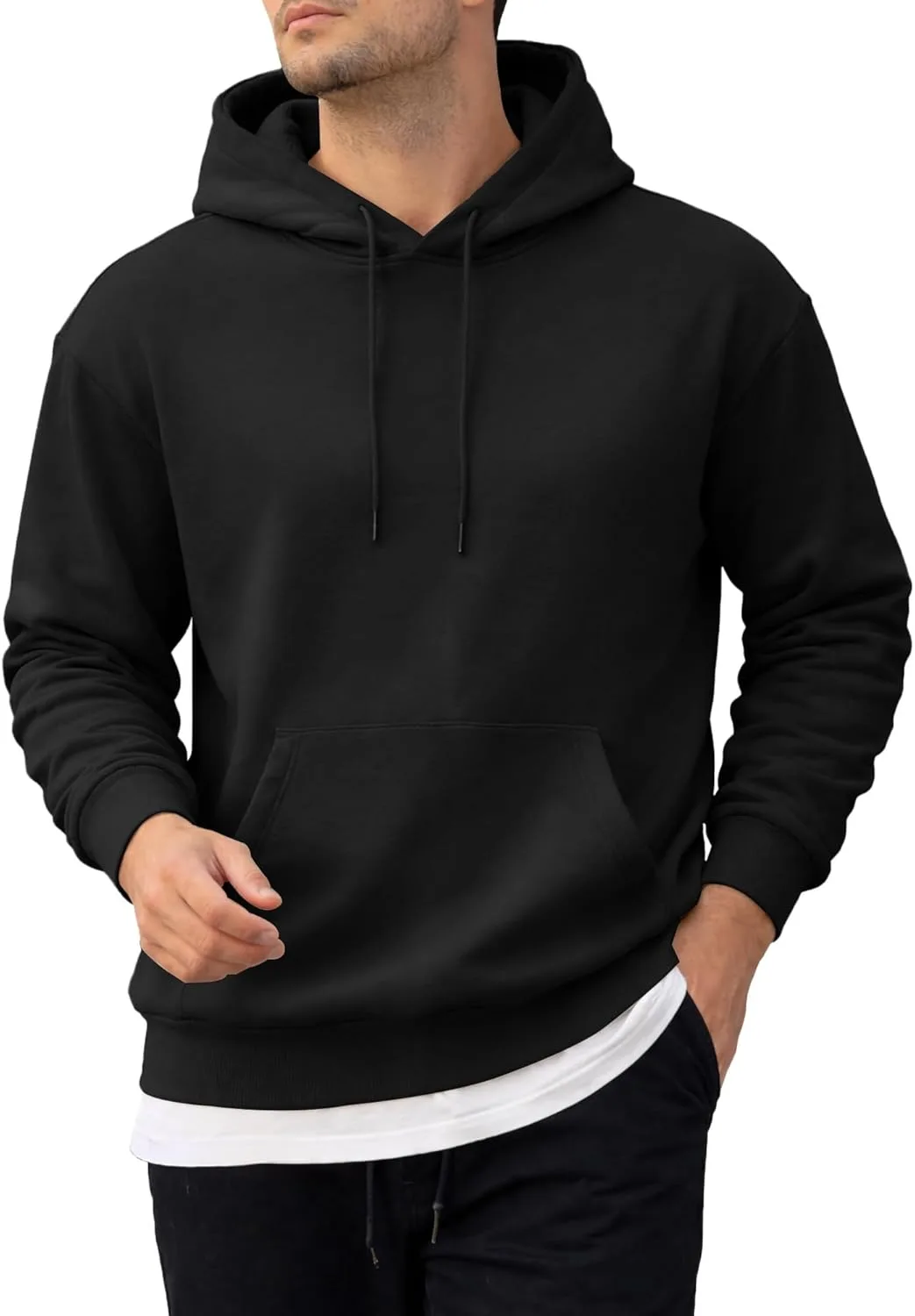 Мужской худи с флисовой подкладкой из легкого хлопкового материала NASBING
Мужской худи с флисовой подкладкой из легкого хлопкового материала NASBING