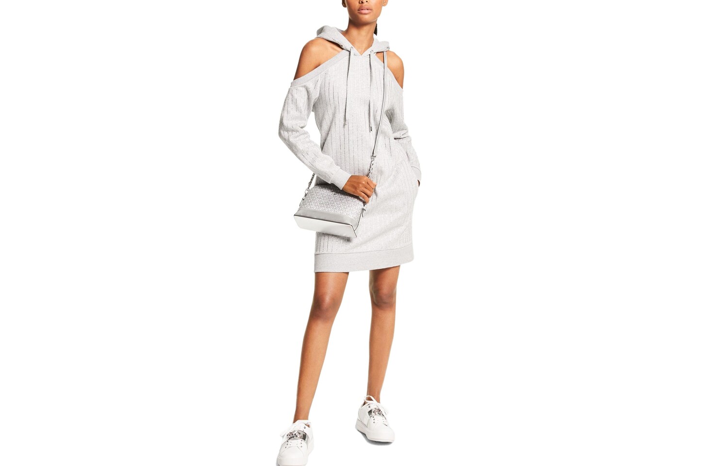 Платье с длинными рукавами женское серое Michael Kors
Платье с длинными рукавами женское серое Michael Kors