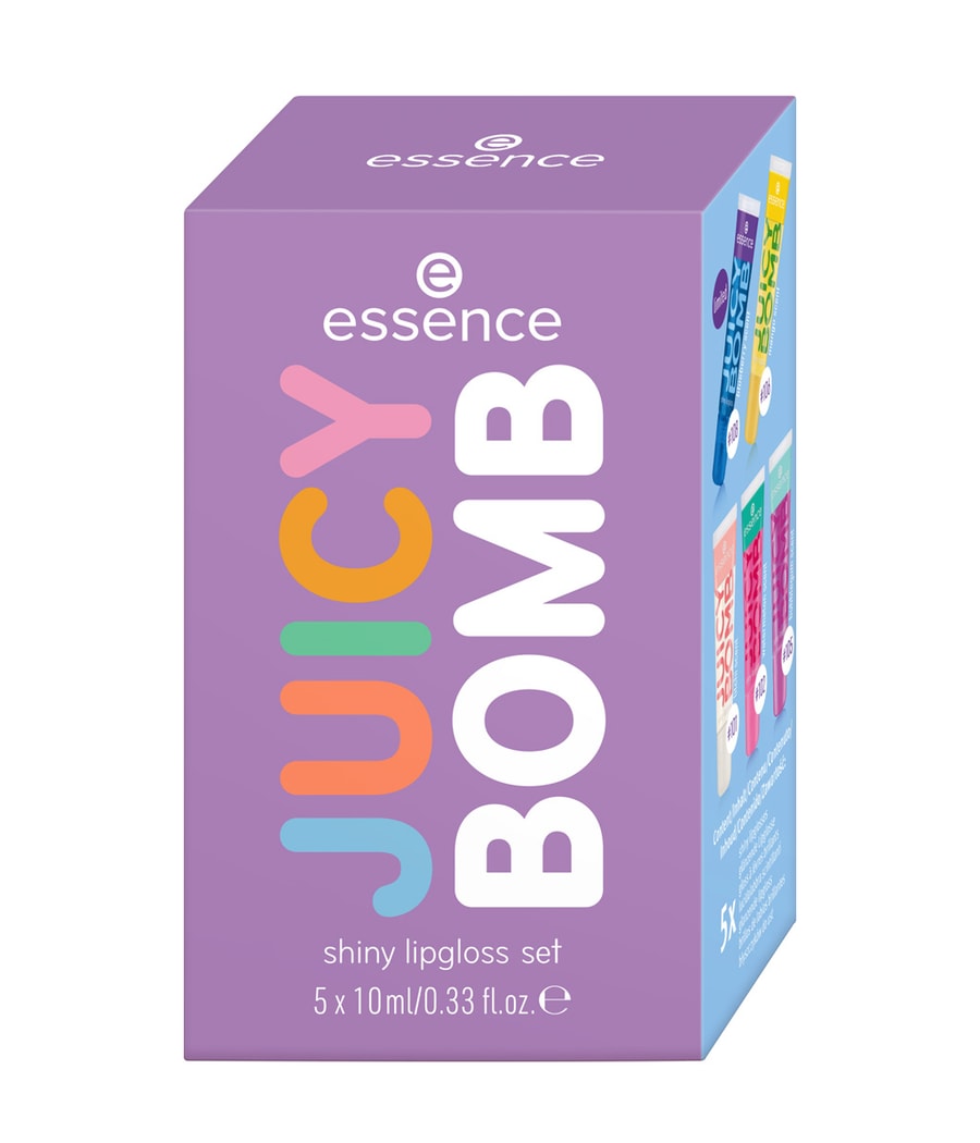 Набор для макияжа губ essence JUICY BOMB shiny lipgloss, 1 шт.
Набор для макияжа губ essence JUICY BOMB shiny lipgloss, 1 шт.