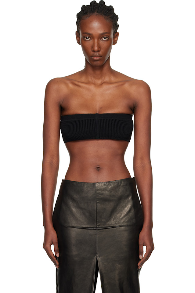 Узкий топ-бандо Concordians Rick Owens, черный
Узкий топ-бандо Concordians Rick Owens, черный