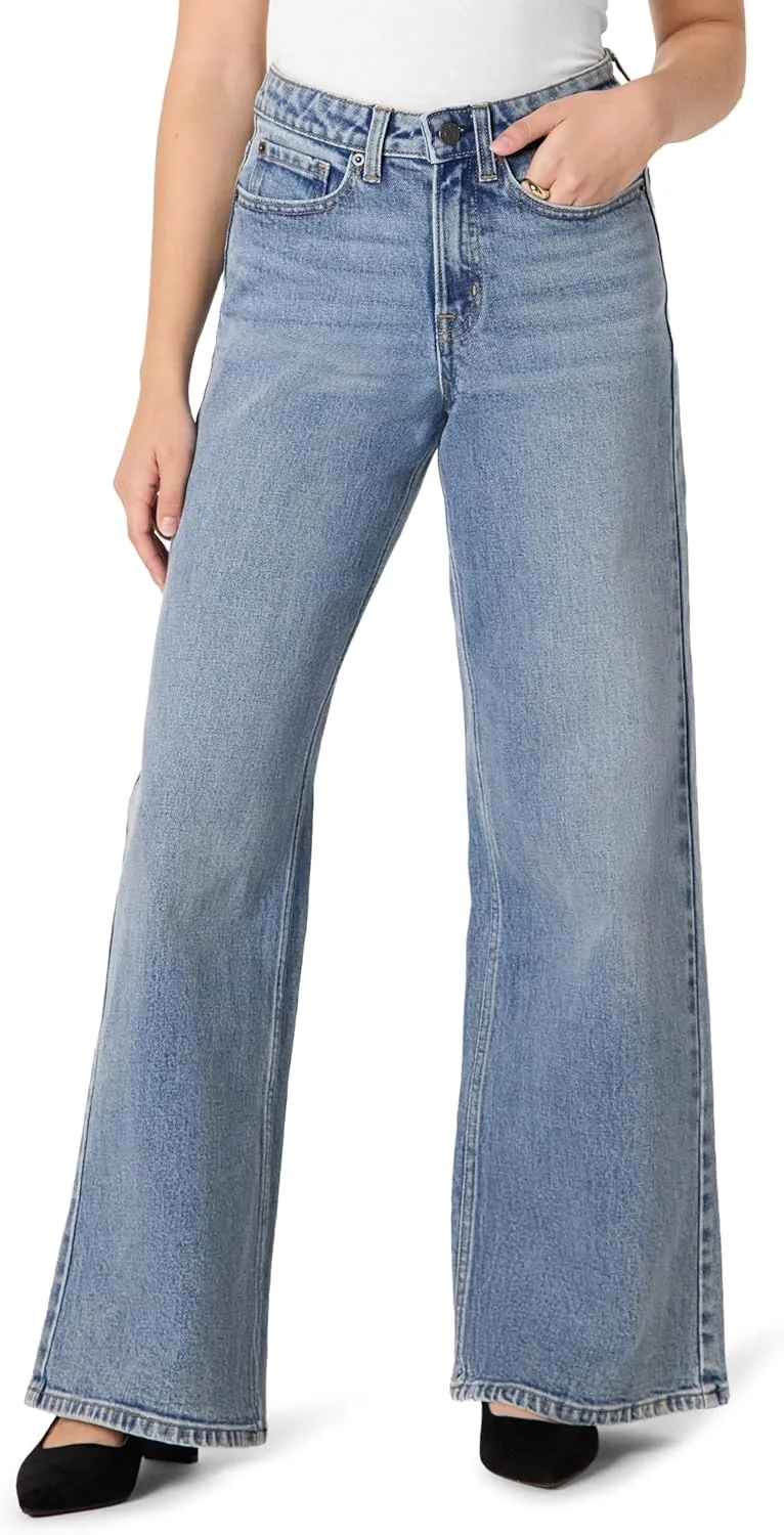 Джинсы женские Amazon Essentials High-Rise Wide Leg Crop
Джинсы женские Amazon Essentials High-Rise Wide Leg Crop
