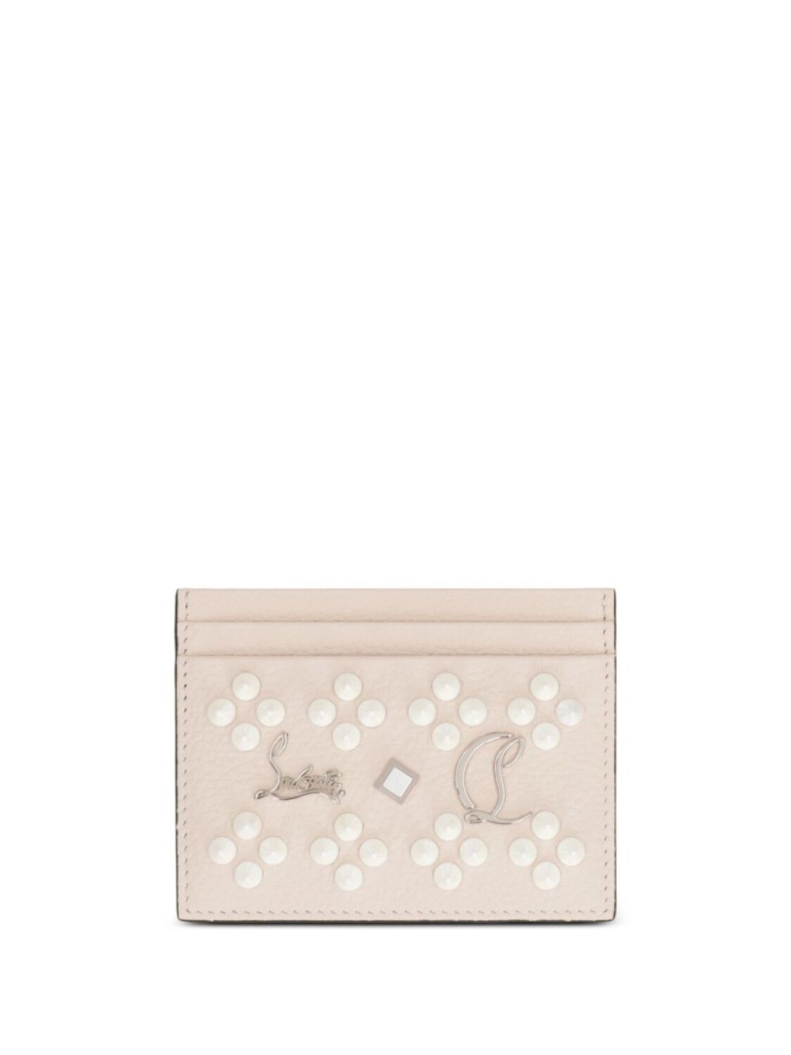 Кожаный держатель карт Kios Christian Louboutin, нейтральный цвет
Кожаный держатель карт Kios Christian Louboutin, нейтральный цвет