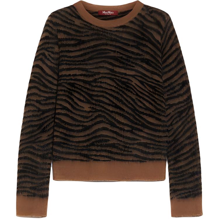 Свитер Max Mara с интарсией в виде тигра Maxmara Studio, camel
Свитер Max Mara с интарсией в виде тигра Maxmara Studio, camel