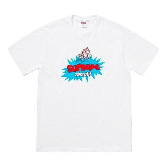 Футболка ss18 ganesha tee white thailand printing short sleeve Supreme, белый
Футболка ss18 ganesha tee white thailand printing short sleeve Supreme, белый
