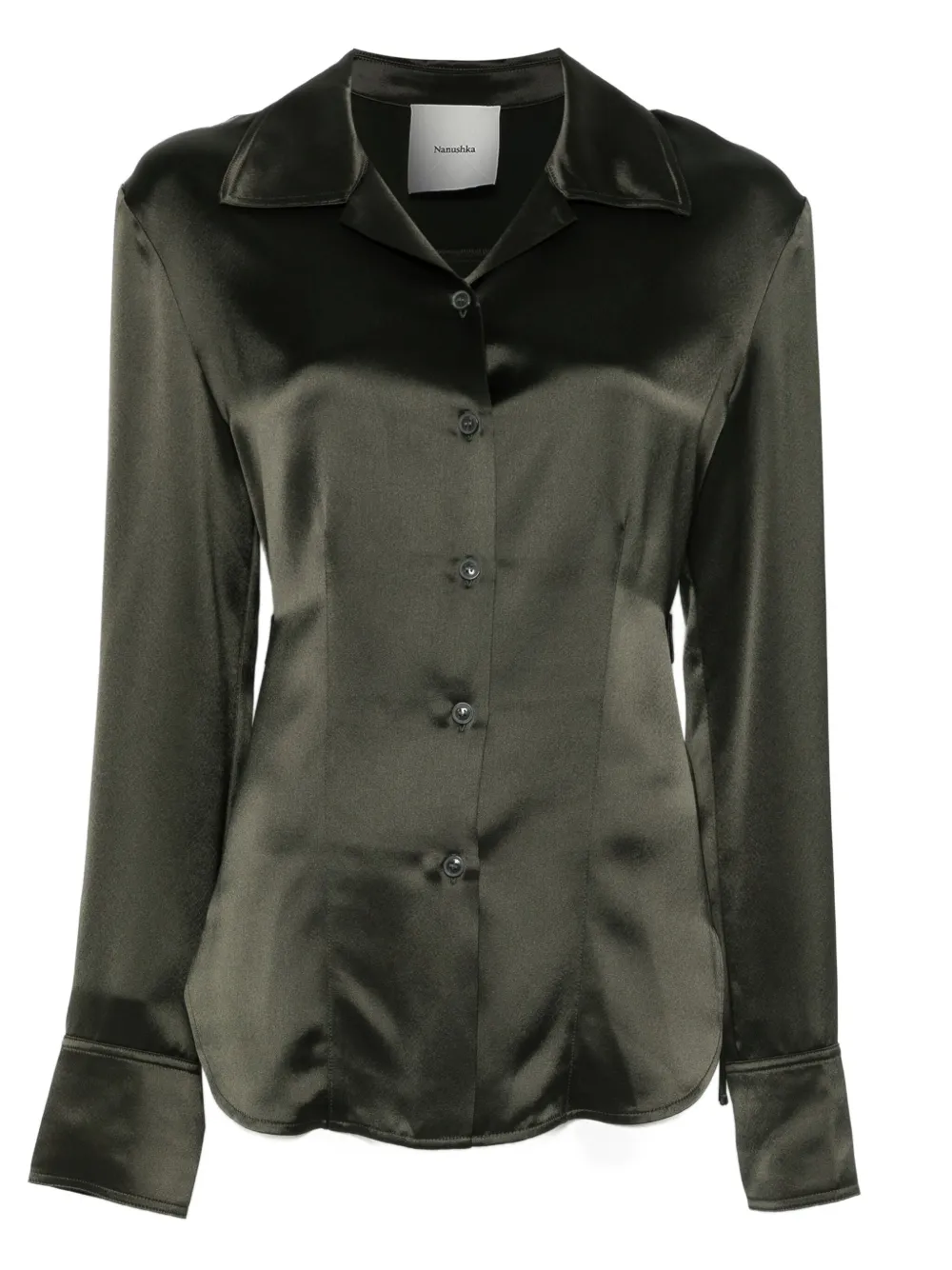 Рубашка Nathalie Nanushka, зеленый
Рубашка Nathalie Nanushka, зеленый