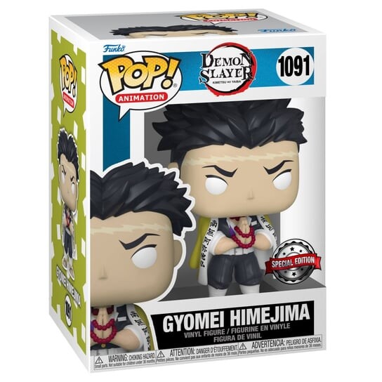 Funko POP! Аниме, Коллекционная фигурка, Убийца Демонов, Гёмей Химедзима, Специальное издание
Funko POP! Аниме, Коллекционная фигурка, Убийца Демонов, Гёмей Химедзима, Специальное издание