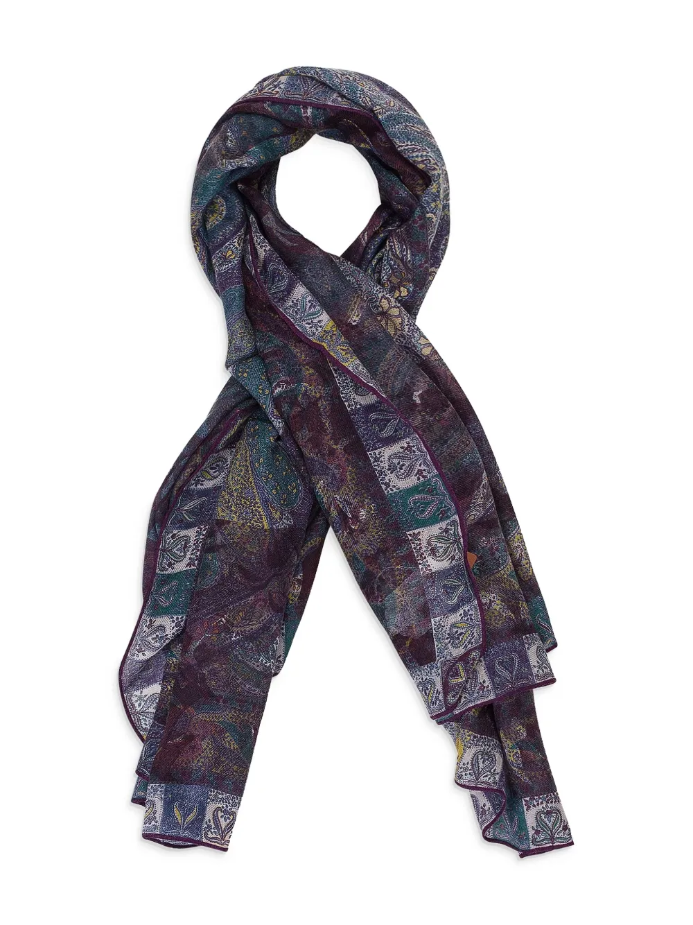 Шарф с принтом пейсли Loro Piana, фиолетовый
Шарф с принтом пейсли Loro Piana, фиолетовый