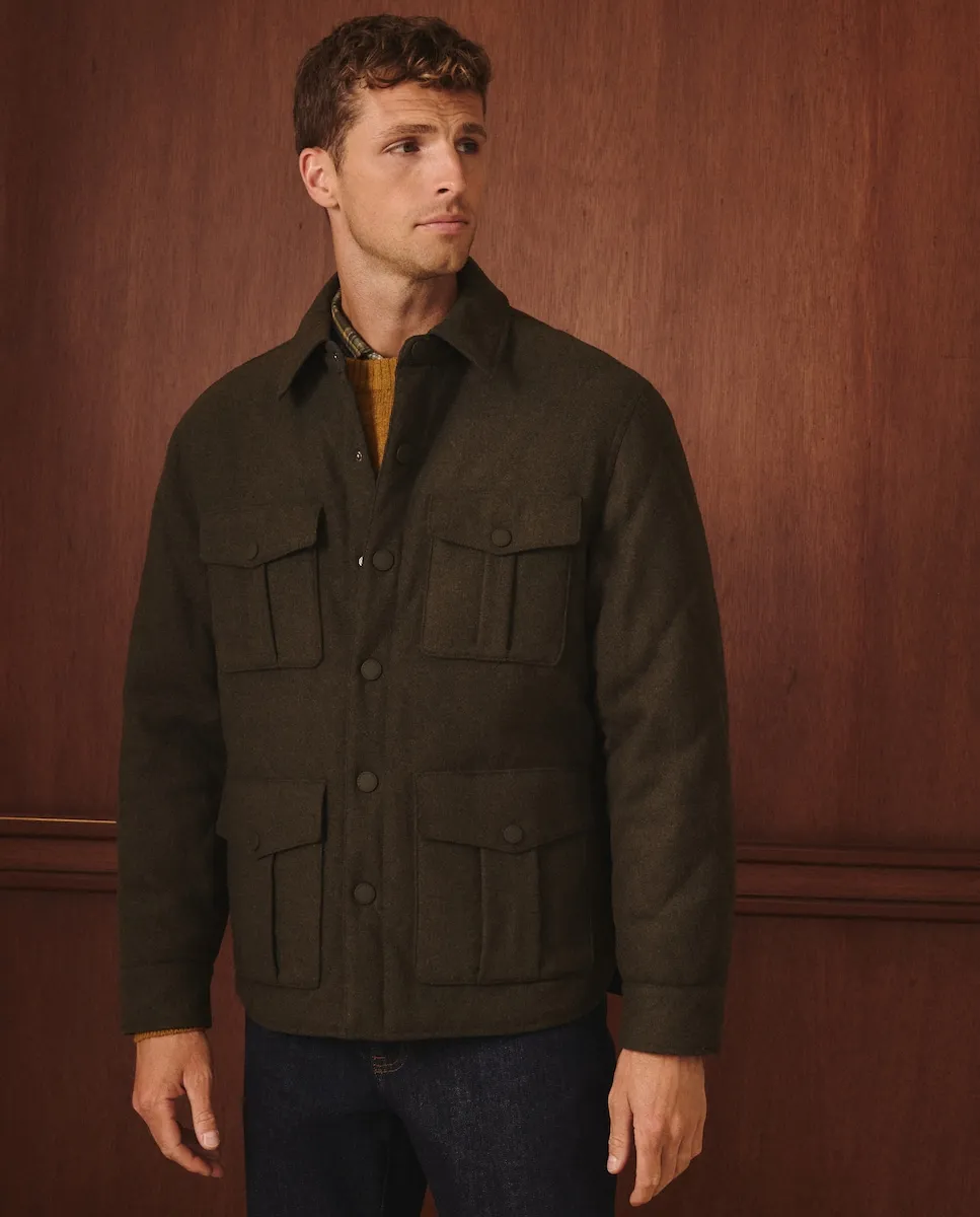 Мужская шерстяная куртка Lloyd's, темно-зеленый
Мужская шерстяная куртка Lloyd's, темно-зеленый