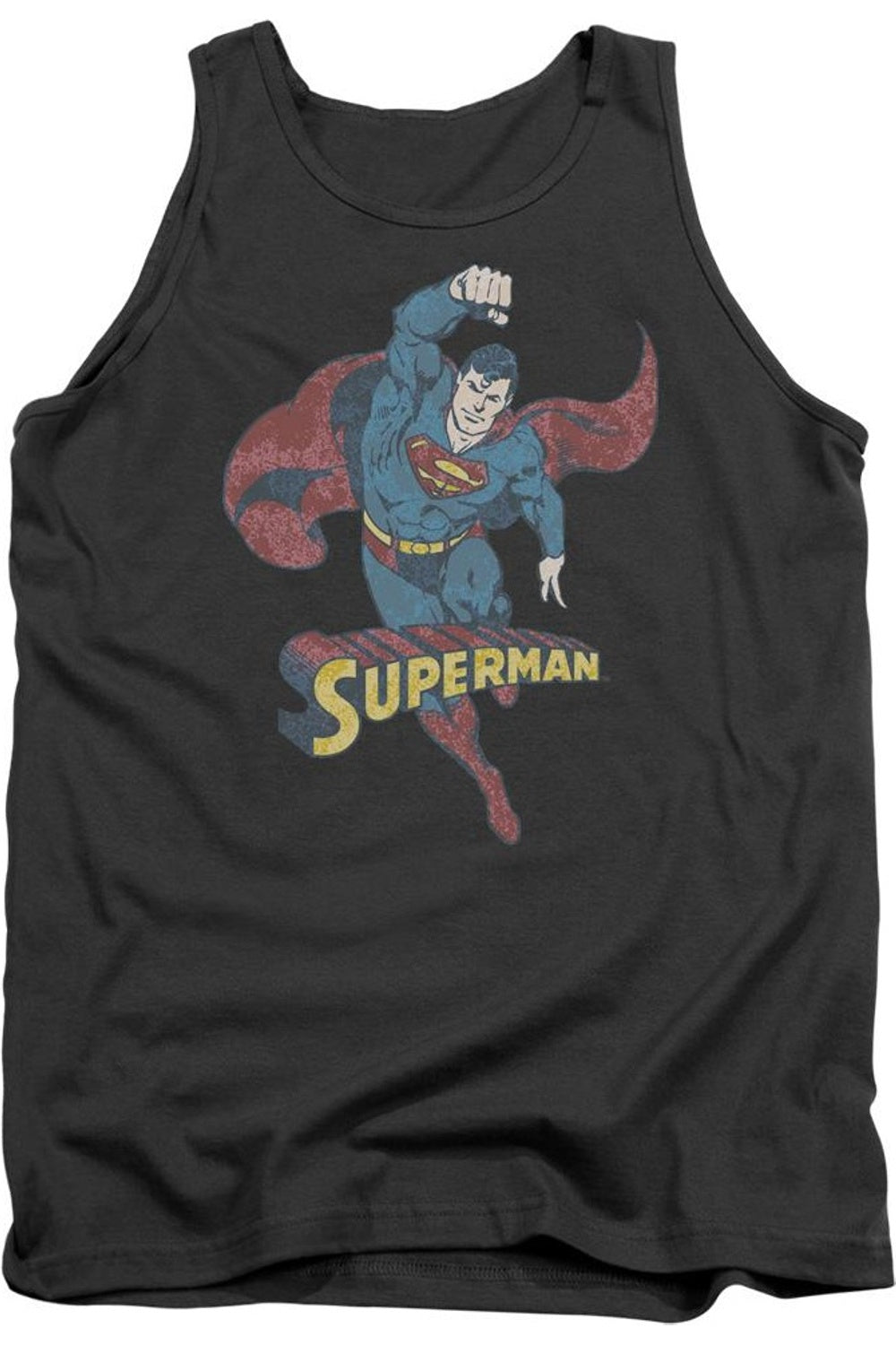 Майка для взрослых DC Comics Desaturated Superman Gildan, цвет charcoal
Майка для взрослых DC Comics Desaturated Superman Gildan, цвет charcoal