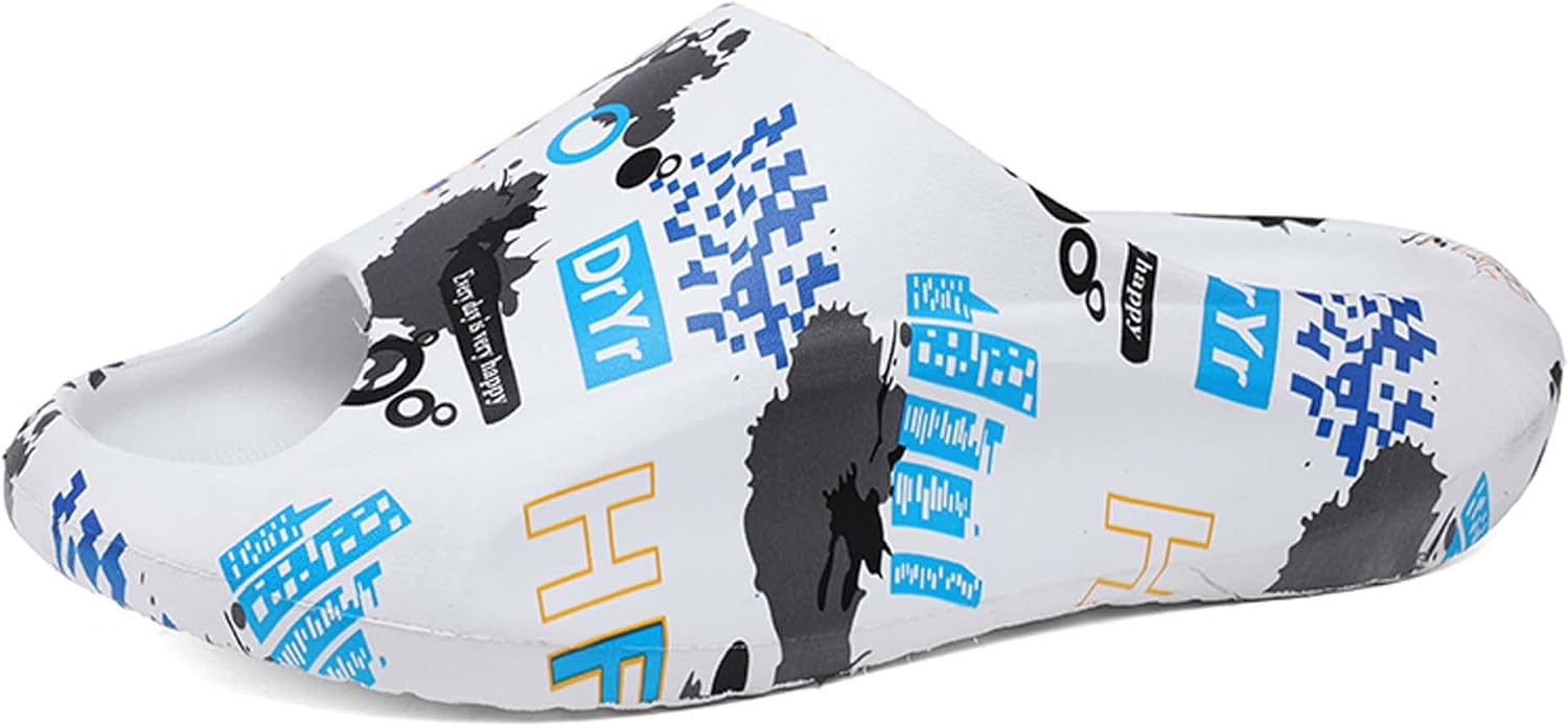 Мужские летние сланцы пляжная обувь сандалии с мягкой толстой подошвой из ЭВА, противоскользящие, износостойкие, повседневные шлепанцы модные и удобные Generic, белый
Мужские летние сланцы пляжная обувь сандалии с мягкой толстой подошвой из ЭВА, противоскользящие, износостойкие, повседневные шлепанцы модные и удобные Generic, белый