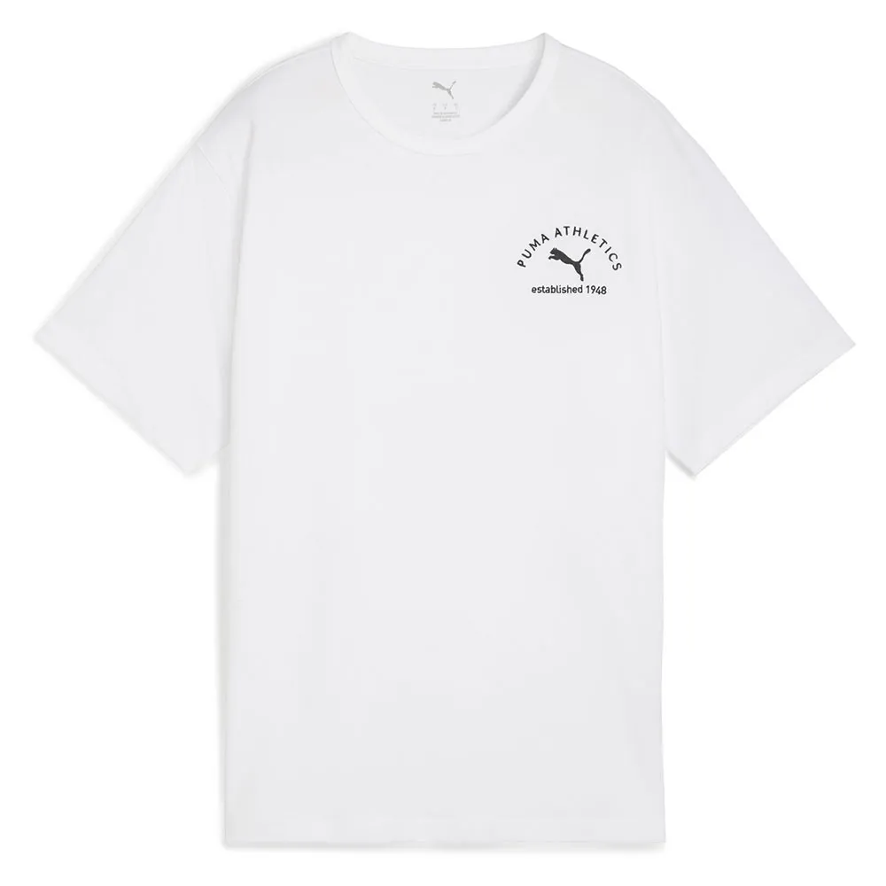 Футболка с коротким рукавом Puma Class Relaxed Fit, белый 
Футболка с коротким рукавом Puma Class Relaxed Fit, белый