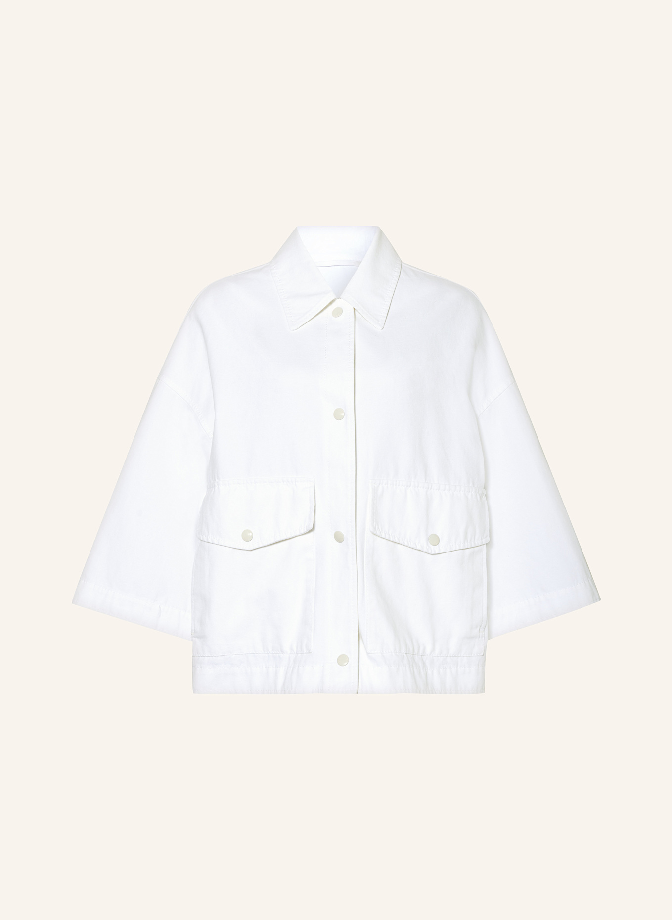 Джинсовая куртка с рукавами 3/4 Drykorn, белый
Джинсовая куртка с рукавами 3/4 Drykorn, белый