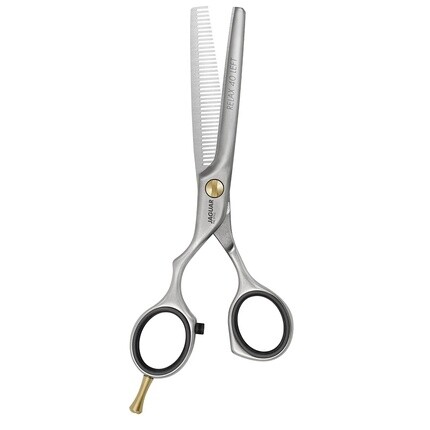 PRE STYLE RELAX 40 LEFT 5.25" Левосторонние текстурирующие ножницы с 40 более острыми зубцами - сделано в Германии Jaguar
PRE STYLE RELAX 40 LEFT 5.25" Левосторонние текстурирующие ножницы с 40 более острыми зубцами - сделано в Германии Jaguar