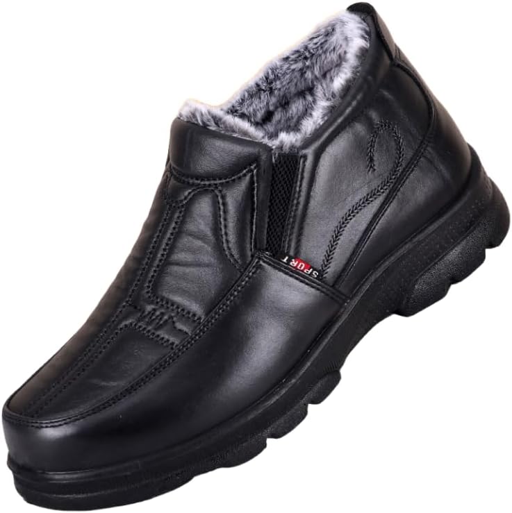 Зимние теплые мужские ботинки Hhhchpm большого размера - с противоскользящей подошвой для походов и активного отдыха на свежем воздухе, черный
Зимние теплые мужские ботинки Hhhchpm большого размера - с противоскользящей подошвой для походов и активного отдыха на свежем воздухе, черный