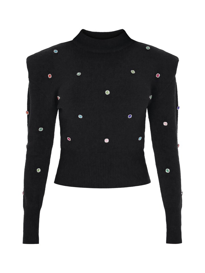 Пуловер faina Pullover, черный
Пуловер faina Pullover, черный