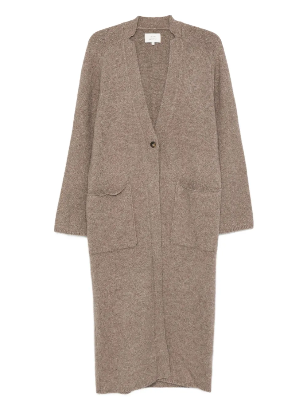 Кардиган-пальто с накладными карманами Loulou De Saison, нейтральный
Кардиган-пальто с накладными карманами Loulou De Saison, нейтральный