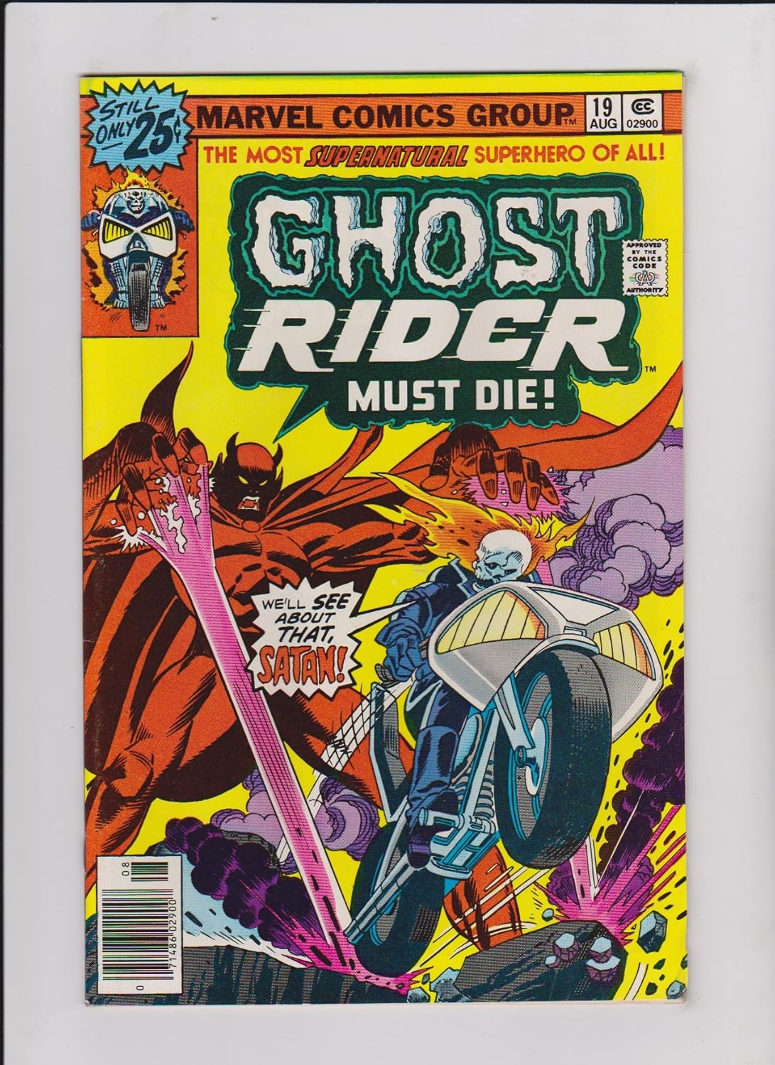 Ghost Rider Volume 1 #19 1976 (Ghost Rider Volume 1, #19) (Marvel Comics Group)
Ghost Rider Volume 1 #19 1976 (Ghost Rider Volume 1, #19) (Marvel Comics Group)
