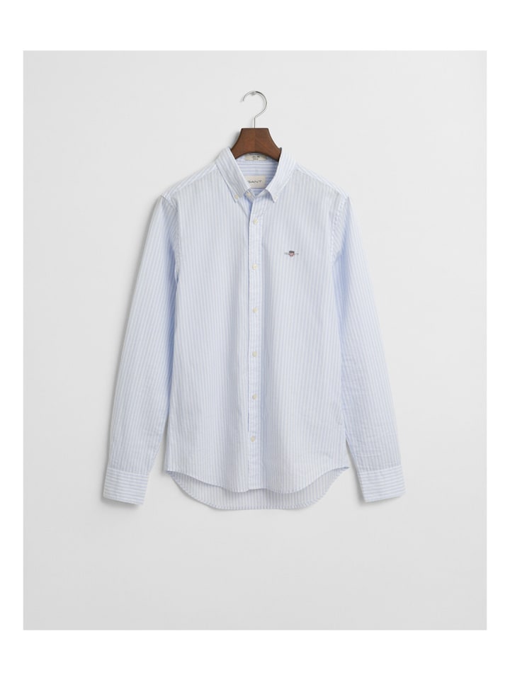 Рубашка небесно-голубого цвета Gant
Рубашка небесно-голубого цвета Gant