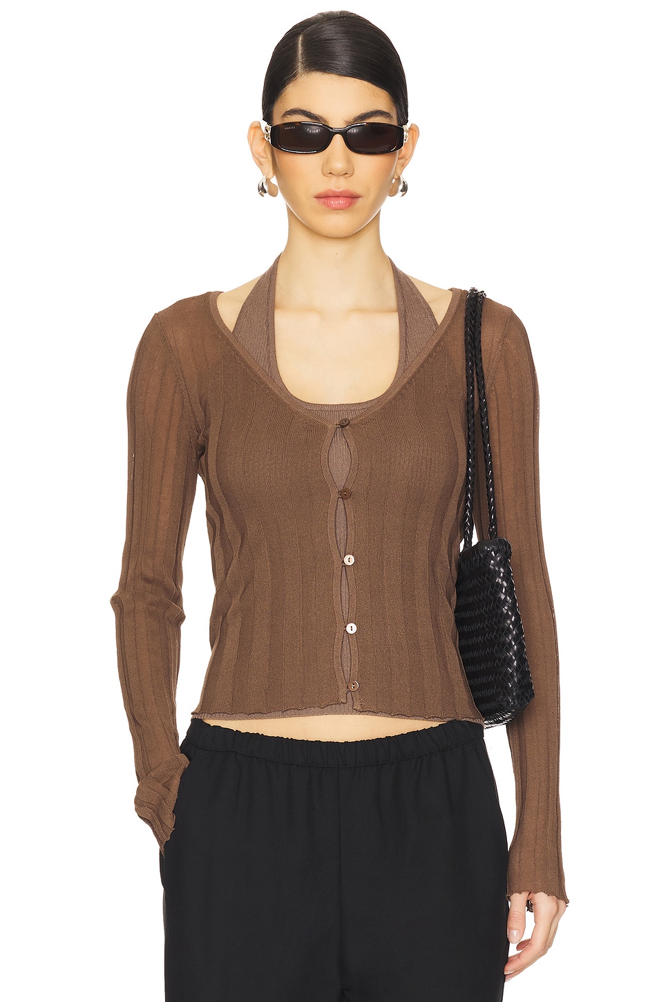 Кардиган с набором "Двойственность" Sovere, truffle
Кардиган с набором "Двойственность" Sovere, truffle