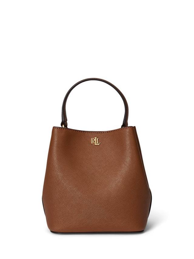 Маленькая кожаная сумка-ведерко Lauren Reese Ralph Lauren, Tan
Маленькая кожаная сумка-ведерко Lauren Reese Ralph Lauren, Tan