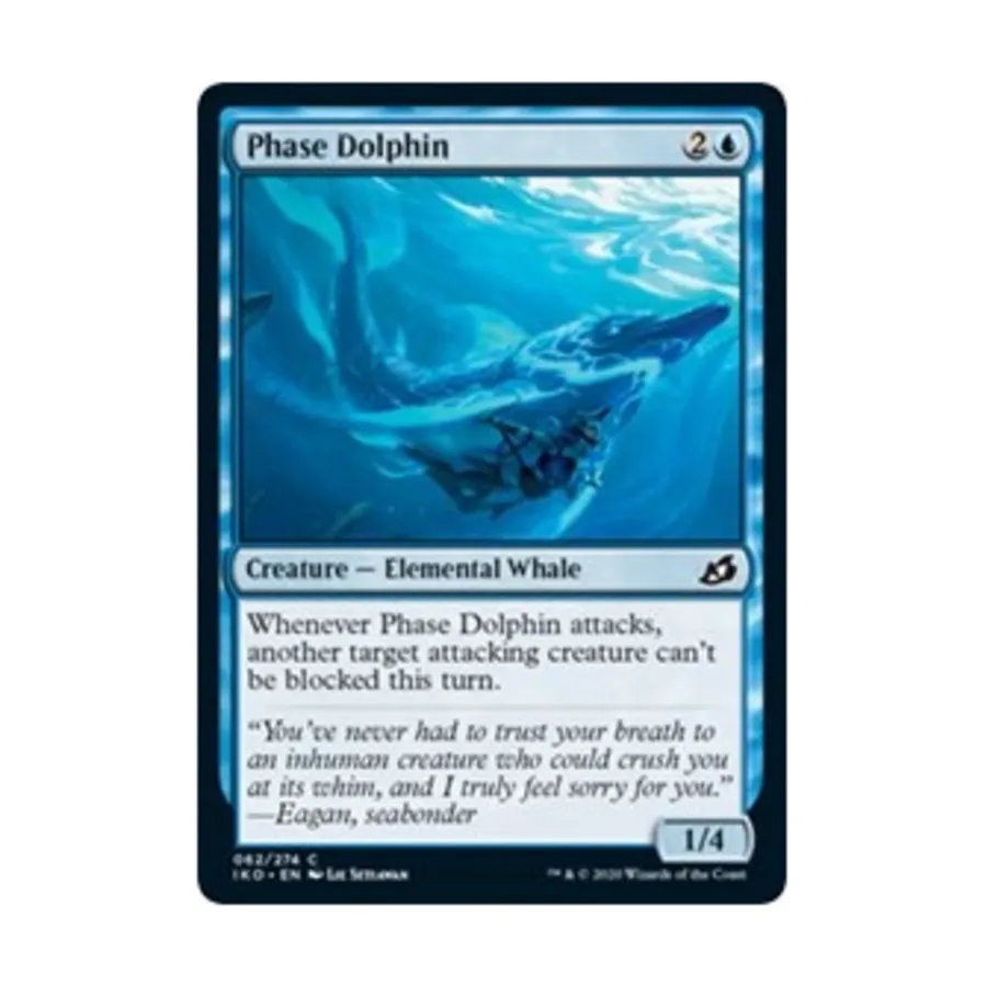 CCG Фазовый Дельфин (С), MTG - Ikoria - Lair of Behemoths
CCG Фазовый Дельфин (С), MTG - Ikoria - Lair of Behemoths