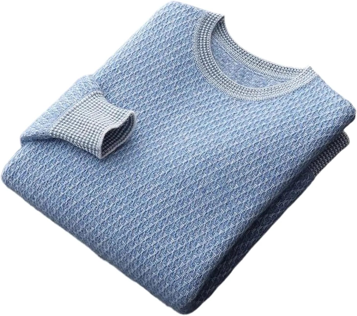 Мужской кашемировый свитер с круглым вырезом, теплый, для осени и зимы
Мужской кашемировый свитер с круглым вырезом, теплый, для осени и зимы