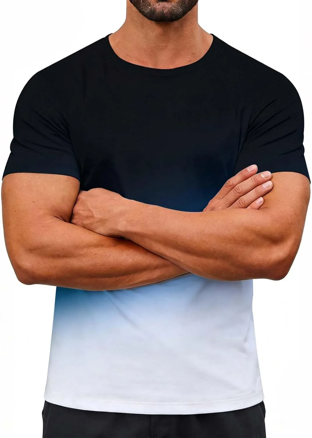 Мужская футболка Slim Fit с контрастной строчкой
Мужская футболка Slim Fit с контрастной строчкой