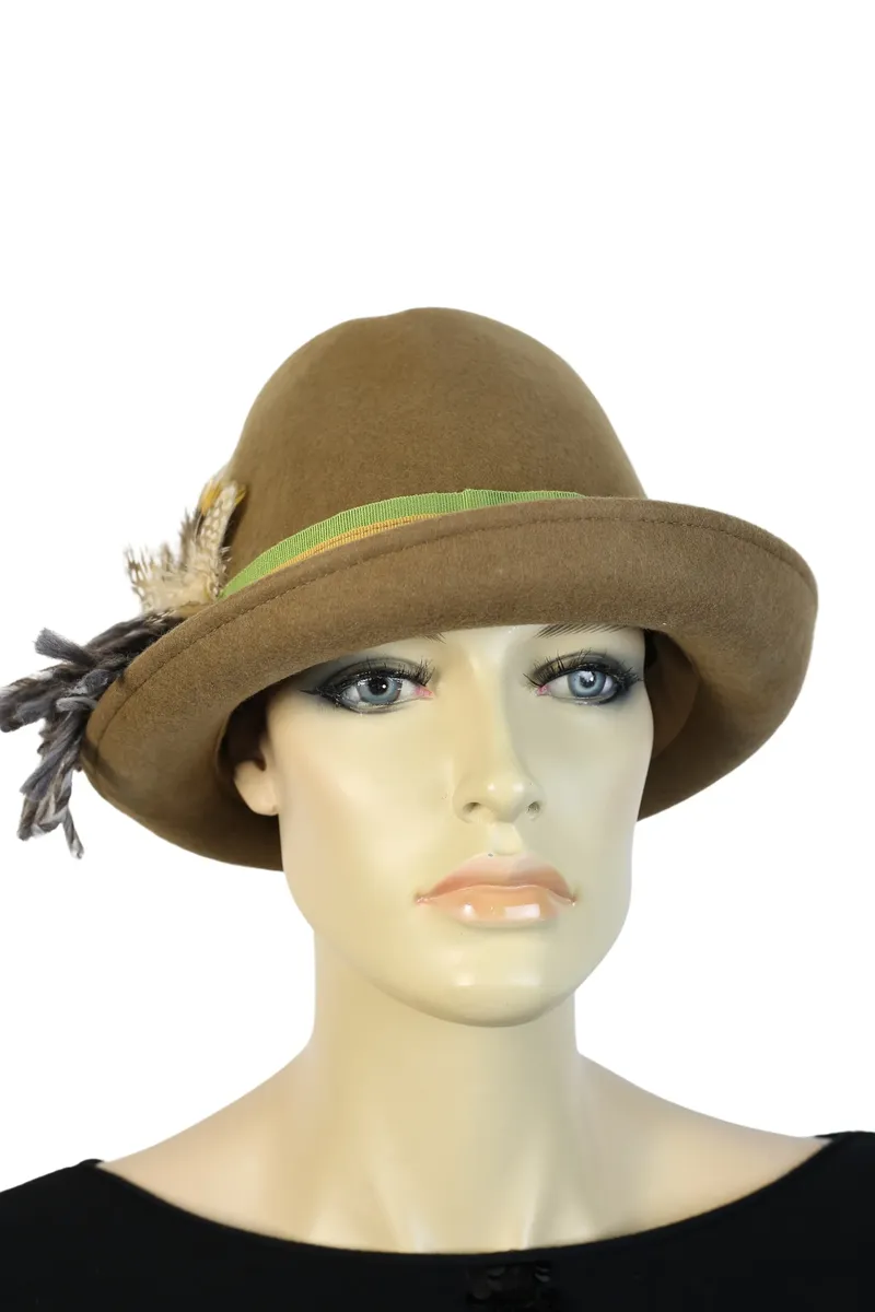 Традиционная шляпа Allgäu Rebell "Зальцбург" (1 штука), производство Италия, зеленый
Традиционная шляпа Allgäu Rebell "Зальцбург" (1 штука), производство Италия, зеленый