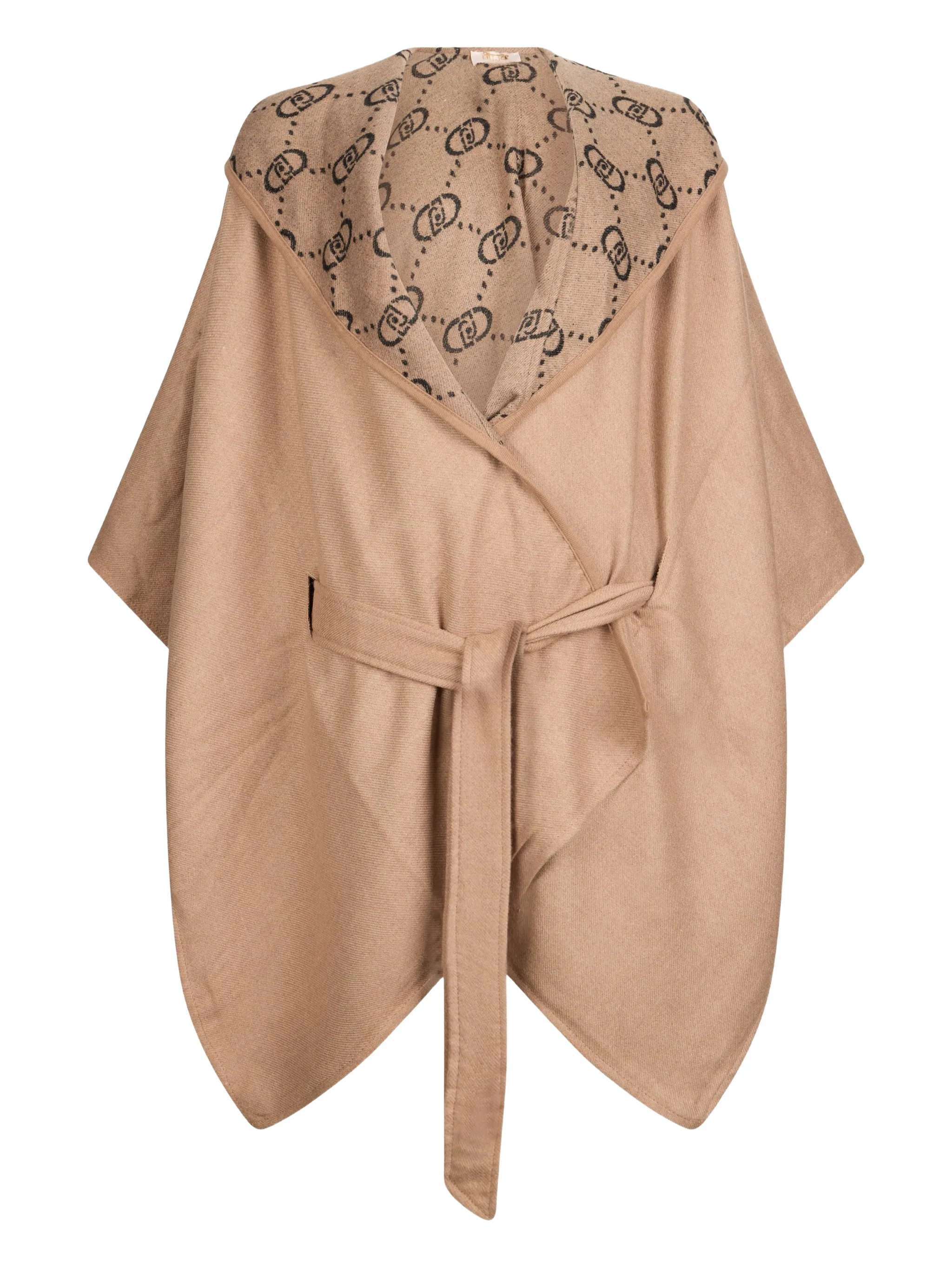 Пончо с капюшоном Liu Jo, коричневый
Пончо с капюшоном Liu Jo, коричневый