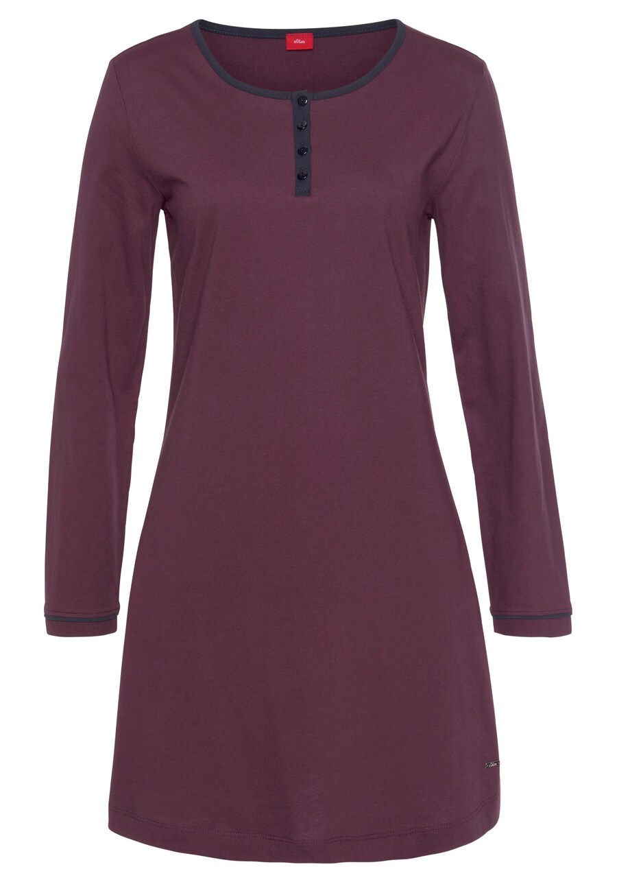 Ночная рубашка s.Oliver, бордовый
Ночная рубашка s.Oliver, бордовый