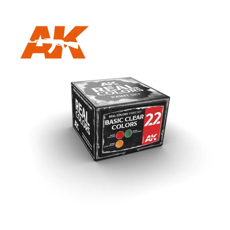 Основные прозрачные цвета, Combo Paints Set (AK-Interactive)
Основные прозрачные цвета, Combo Paints Set (AK-Interactive)