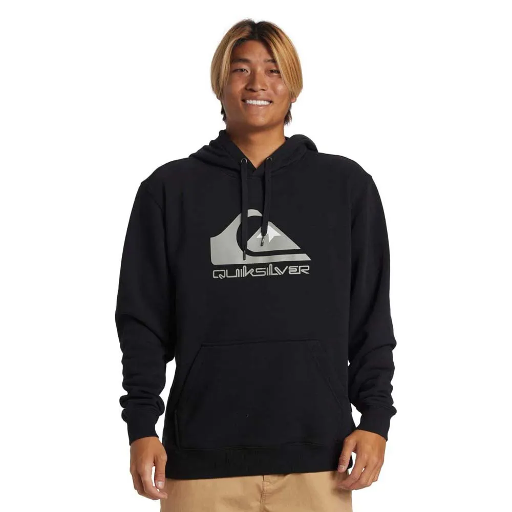 Худи Quiksilver Big Logo, черный 
Худи Quiksilver Big Logo, черный