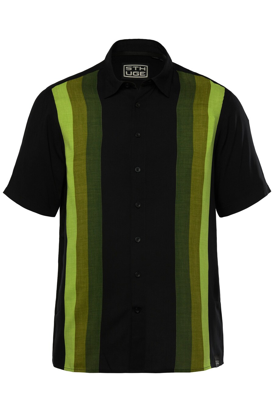 Рубашка на пуговицах Comfort fit STHUGE, черный
Рубашка на пуговицах Comfort fit STHUGE, черный