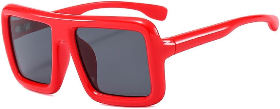 Модные солнцезащитные очки большого размера конфетных цветов для женщин, защита от ультрафиолета UV400, ретро-стиль, панк, мужские солнцезащитные очки (сине-серые, один размер) LXLHWN, Red Grey
Модные солнцезащитные очки большого размера конфетных цветов для женщин, защита от ультрафиолета UV400, ретро-стиль, панк, мужские солнцезащитные очки (сине-серые, один размер) LXLHWN, Red Grey