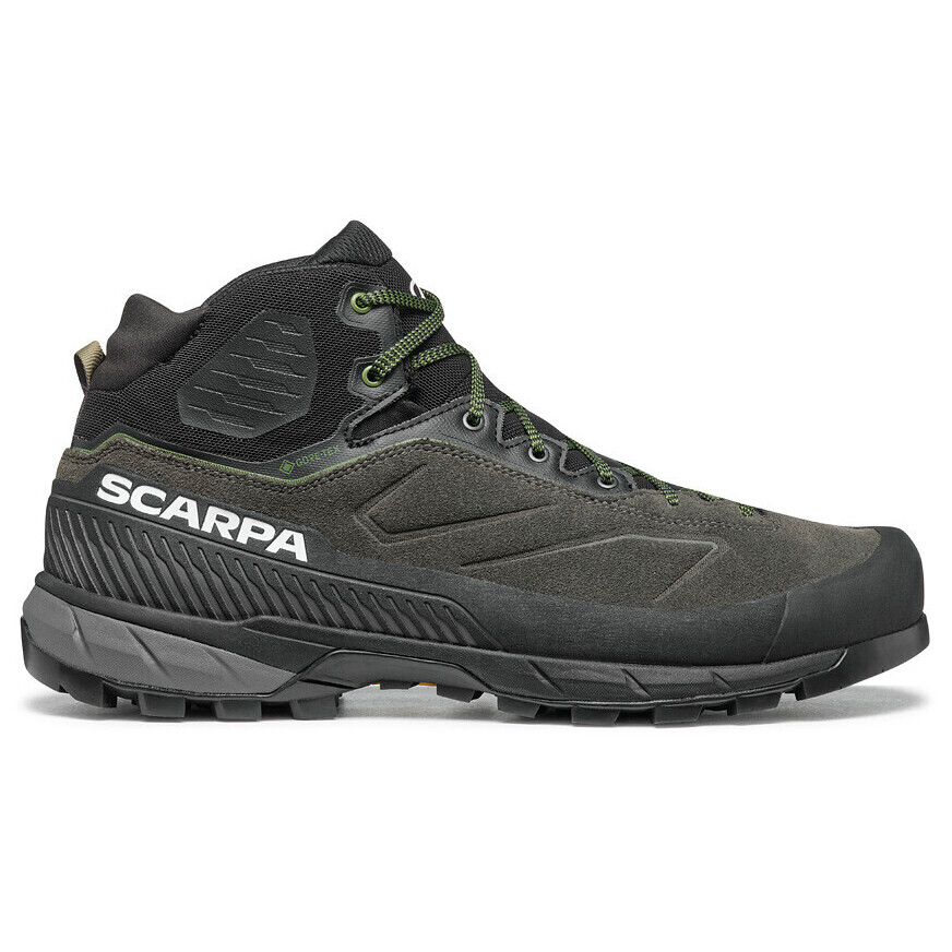 Походная обувь Scarpa Rapid XT Mid GTX, цвет Shark/Military
Походная обувь Scarpa Rapid XT Mid GTX, цвет Shark/Military