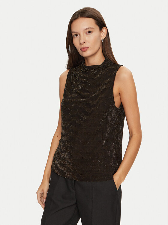 Блузка обычного кроя Lucy 10316749 Vero Moda, коричневый 
Блузка обычного кроя Lucy 10316749 Vero Moda, коричневый