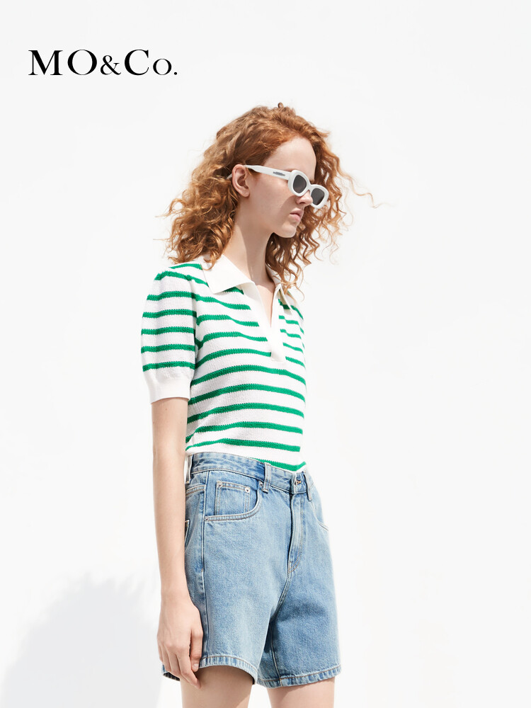 Свитер шерстяной Moco Moanke с воротником-поло, красный / белый
Свитер шерстяной Moco Moanke с воротником-поло, красный / белый