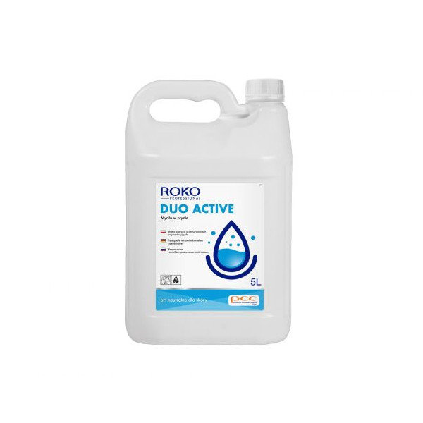 ROKO DUO АКТИВНОЕ МЫЛО С АНТИБАКТЕРИАЛЬНЫМИ СВОЙСТВАМИ 5 Л
ROKO DUO АКТИВНОЕ МЫЛО С АНТИБАКТЕРИАЛЬНЫМИ СВОЙСТВАМИ 5 Л