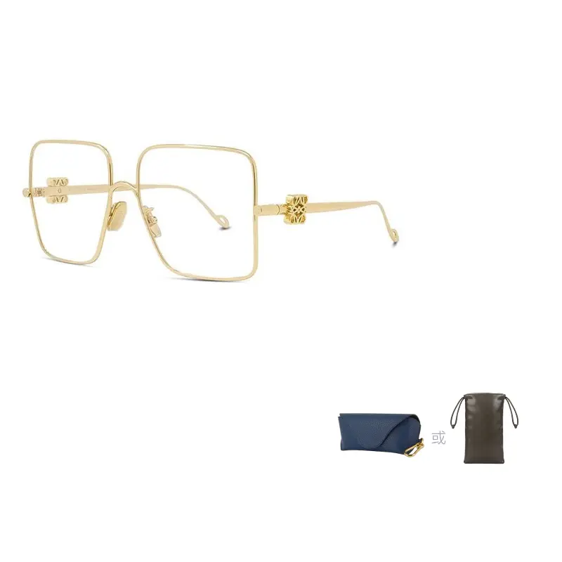 LOEWE Металлическая квадратная оправа для очков мужская золотая, Gold
LOEWE Металлическая квадратная оправа для очков мужская золотая, Gold