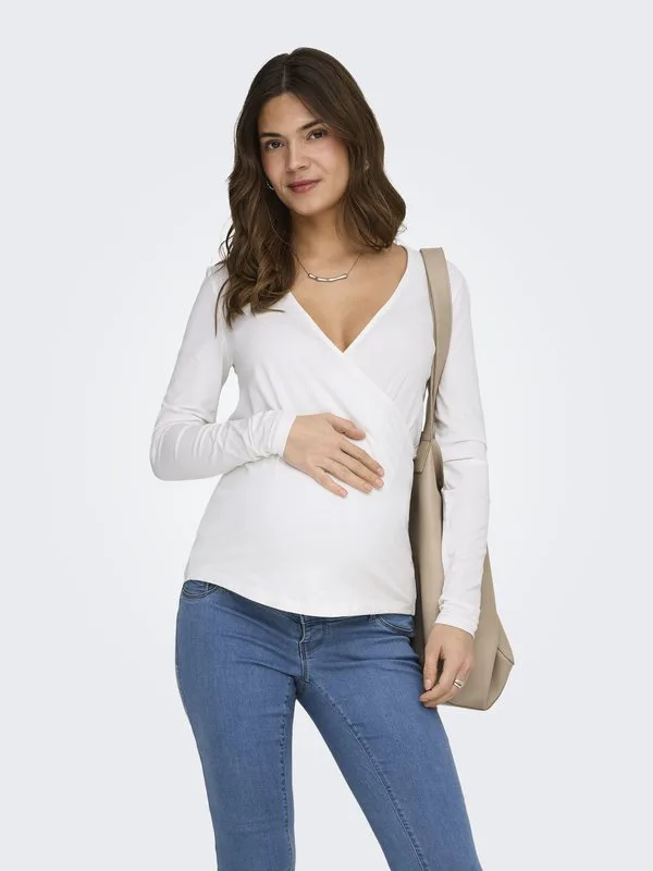 Футболка с длинными рукавами olmjoy life wrap Only Maternity, White, Белый, Футболка с длинными рукавами olmjoy life wrap Only Maternity, White
Футболка с длинными рукавами olmjoy life wrap Only Maternity, White, Белый, Футболка с длинными рукавами olmjoy life wrap Only Maternity, White