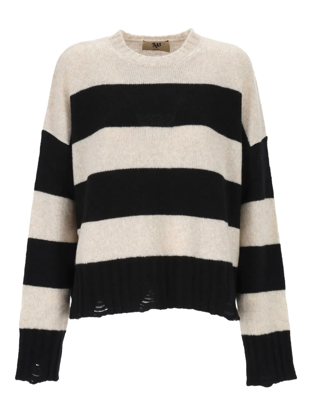 Полосатый свитер с эффектом состаренности Aniye By, нейтральный
Полосатый свитер с эффектом состаренности Aniye By, нейтральный