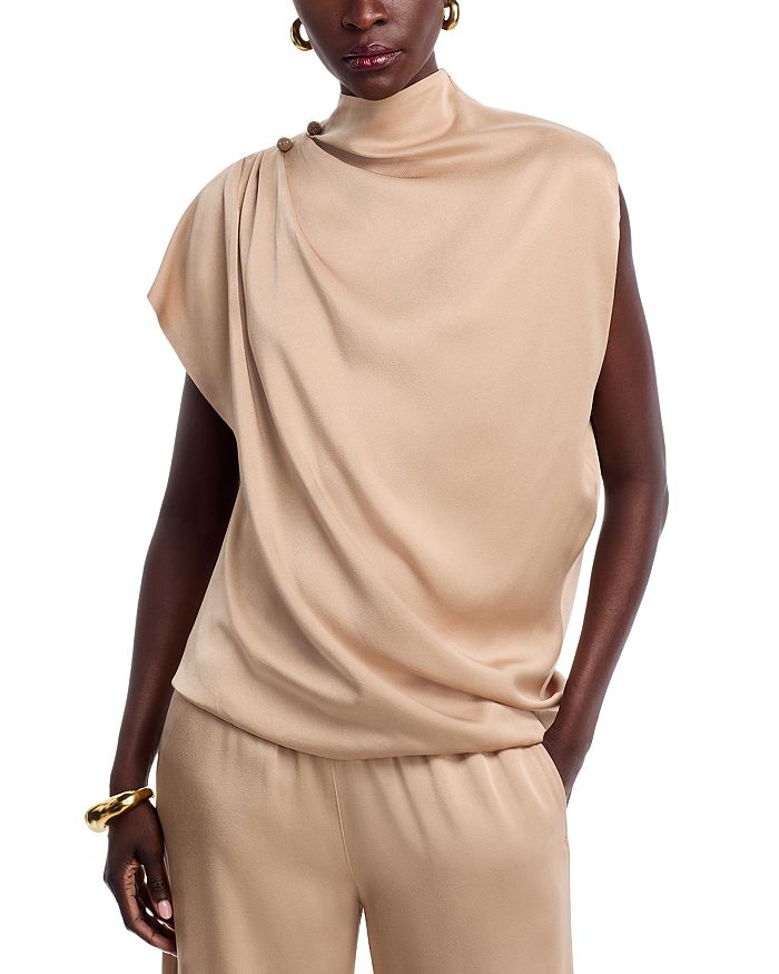 Облегающий топ Fabiana Filippi, коричневый 
Облегающий топ Fabiana Filippi, коричневый